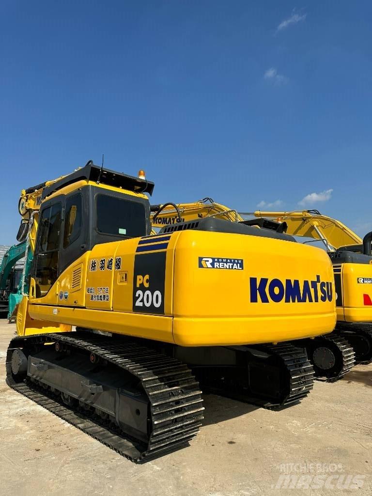 Komatsu PC200-7 Rupsgraafmachines