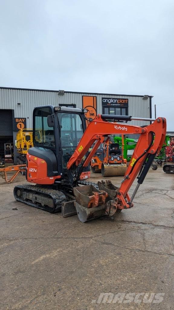 Kubota U 27-4 Minigraafmachines < 7t