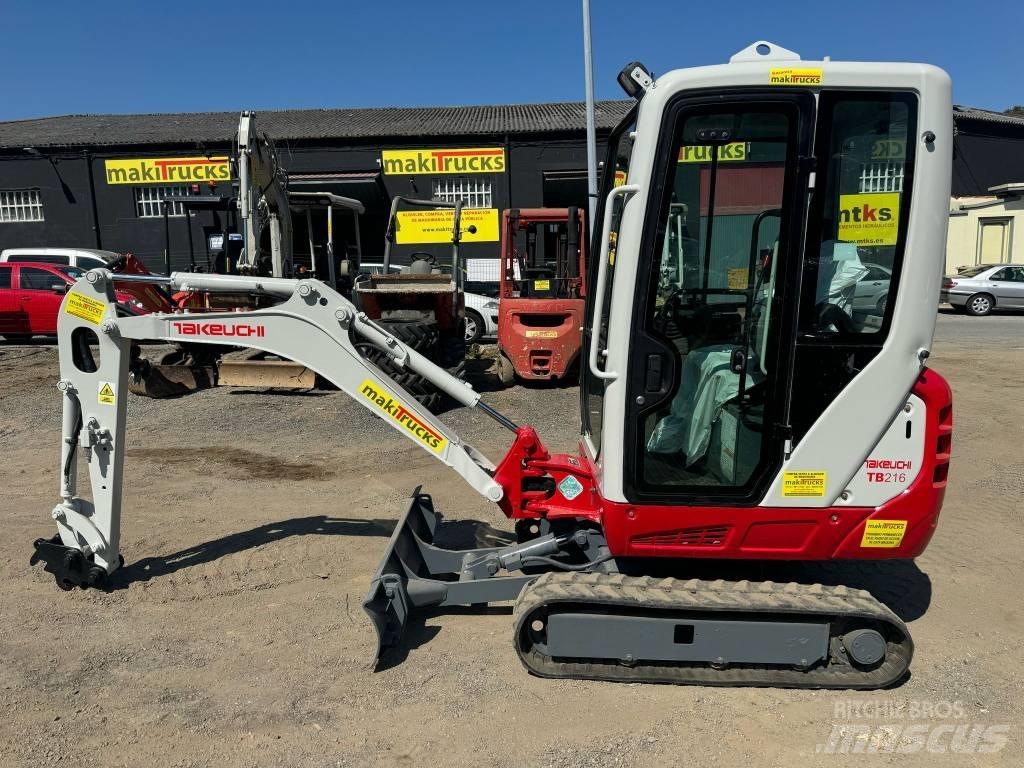 Takeuchi TB 216 Minigraafmachines < 7t