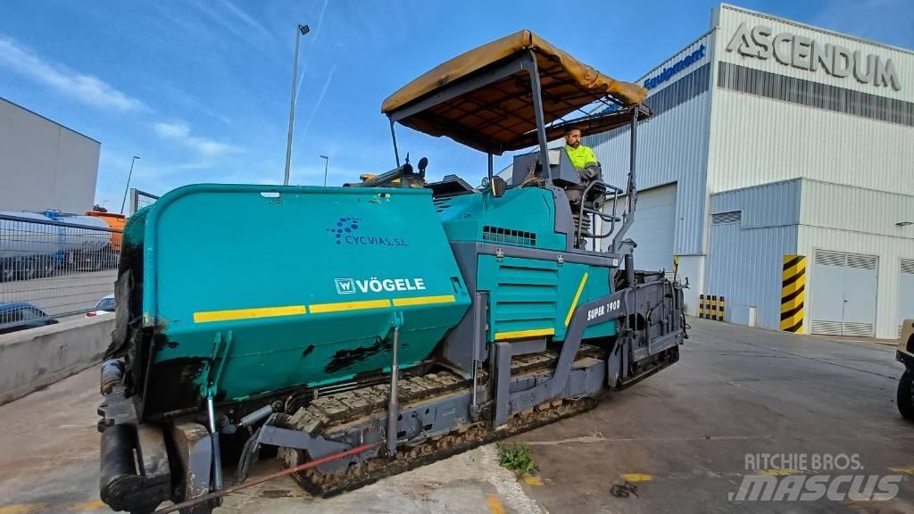 Vögele SUPER 1900 Asfaltafwerkmachines