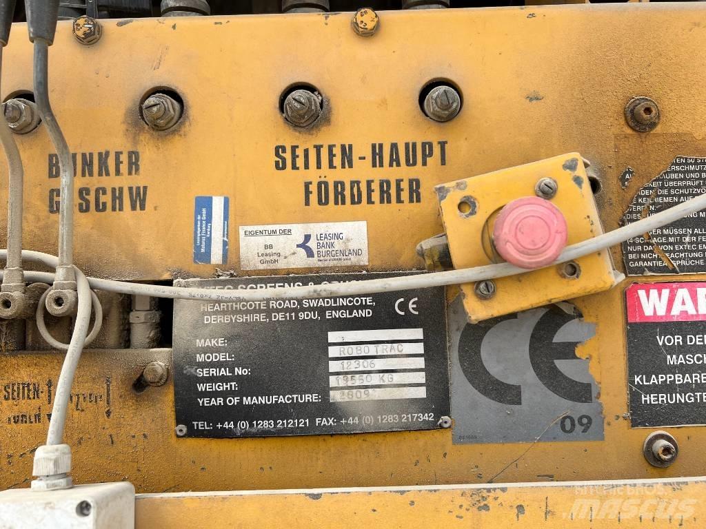 Extec RoboTrac Zeefinstallatie