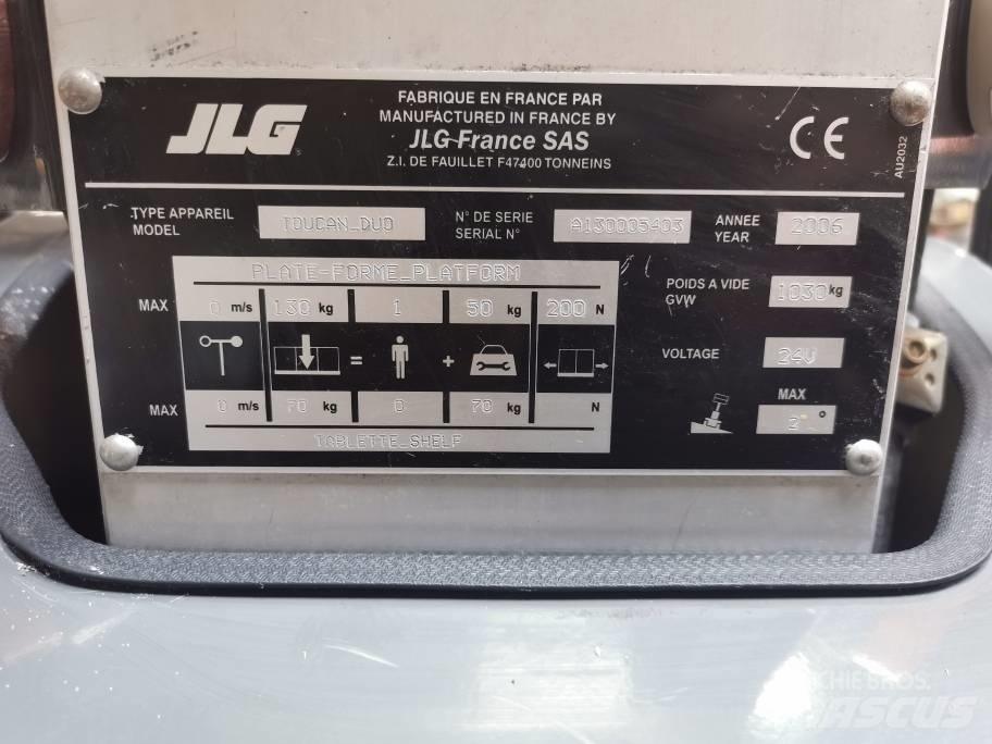 JLG Toucan Duo Personenliften en invalideliften