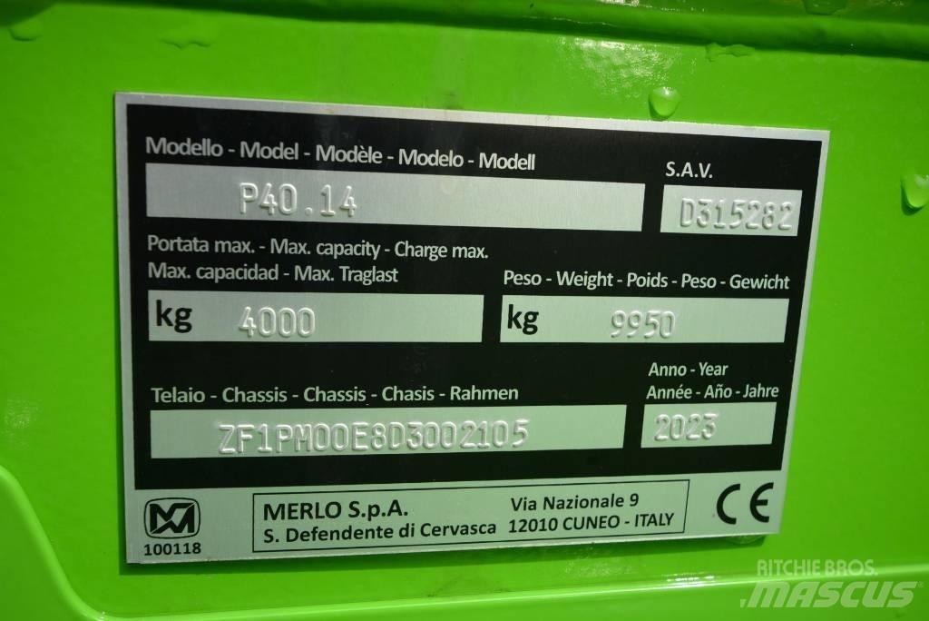 Merlo 40.14 Verreikers