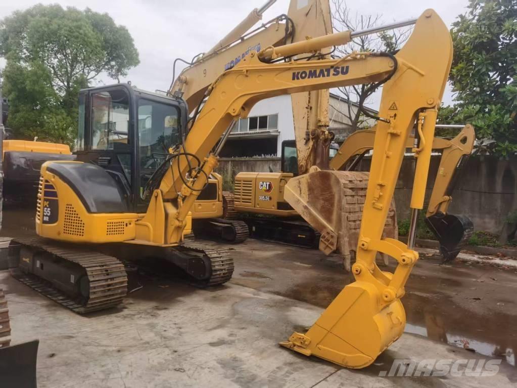 Komatsu PC 55 MR Rupsgraafmachines