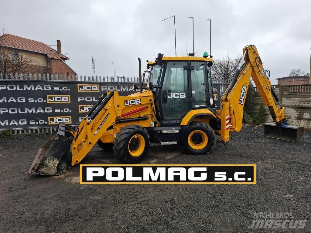 JCB 3 CX Compact Graaf-laadcombinaties