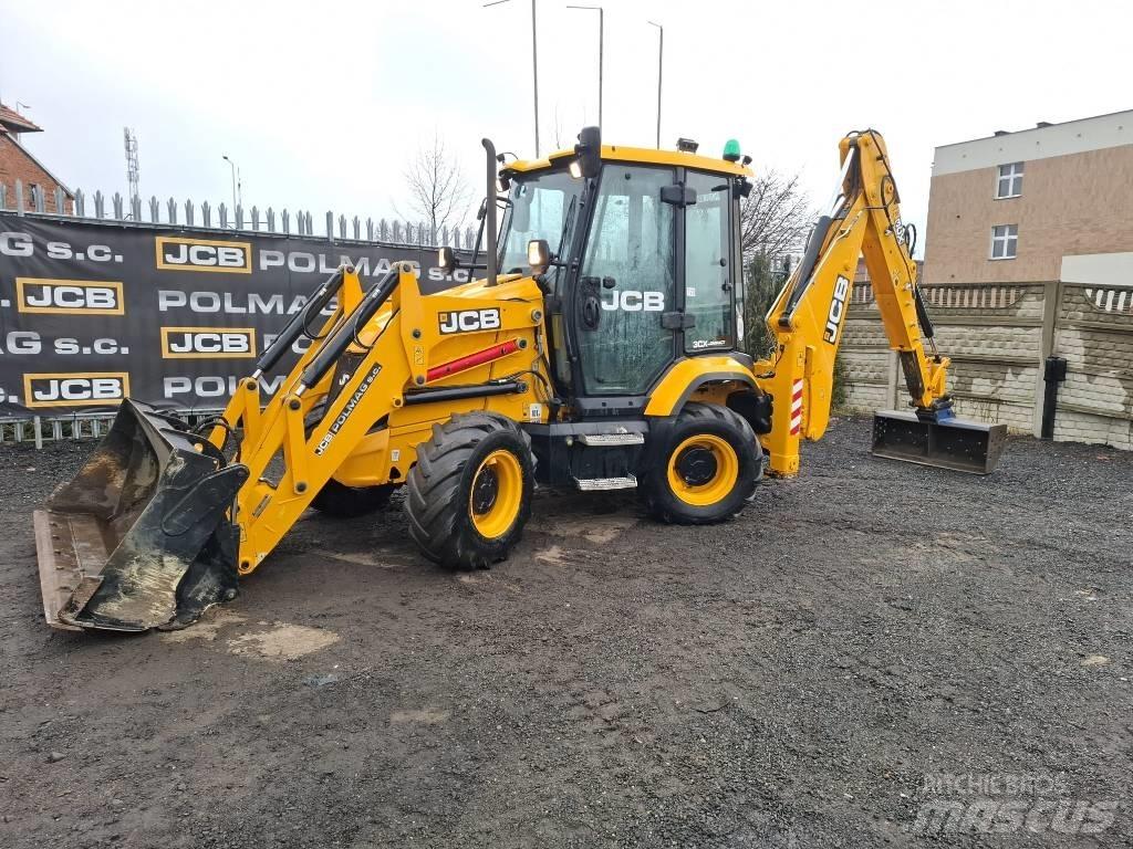 JCB 3 CX Compact Graaf-laadcombinaties