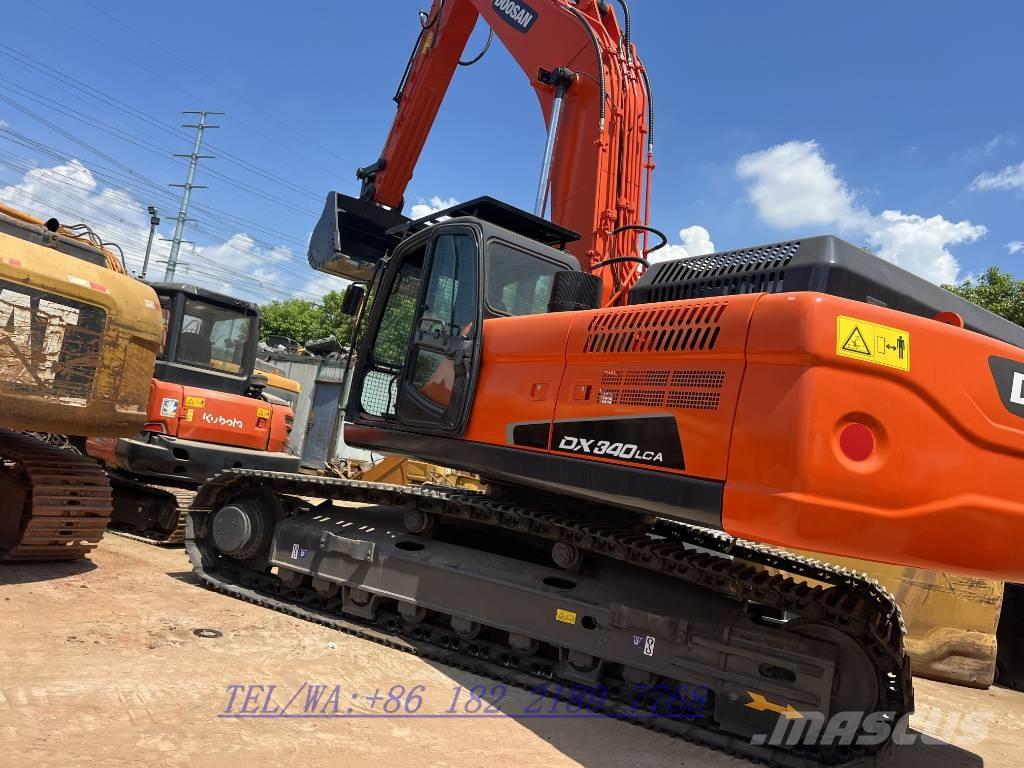 Doosan DX340 Rupsgraafmachines