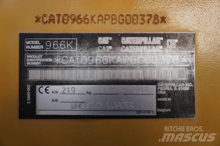 CAT 966K Wielladers
