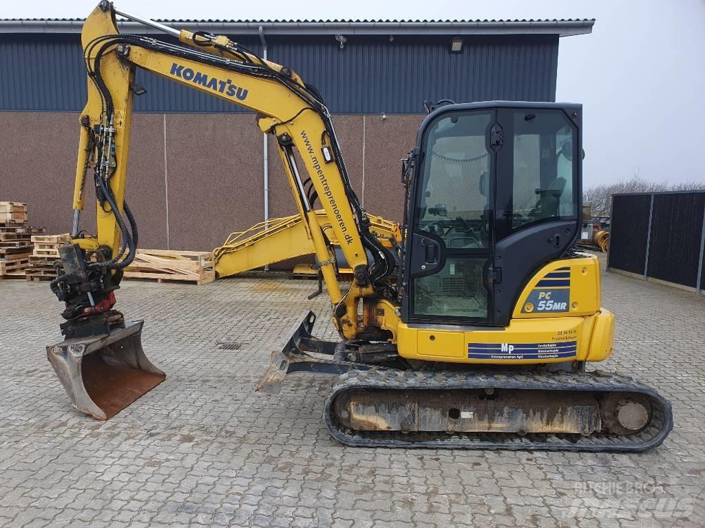 Komatsu PC55MR5 Minigraafmachines < 7t