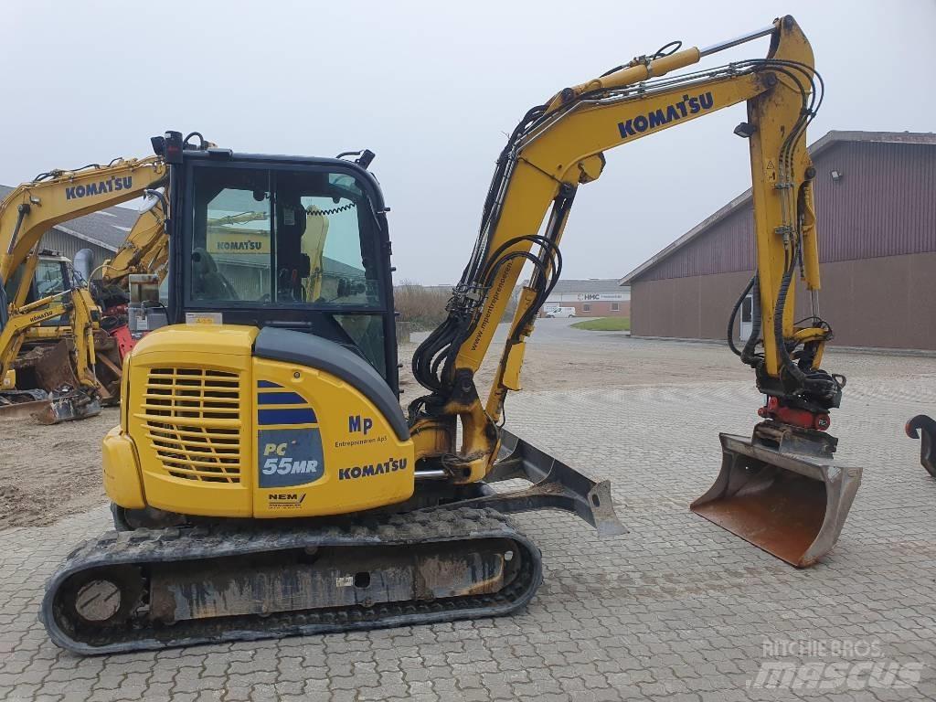 Komatsu PC55MR5 Minigraafmachines < 7t