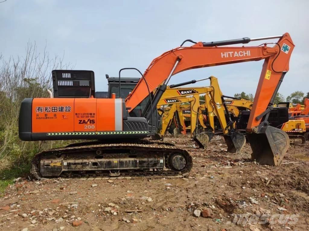 Hitachi ZX200 Rupsgraafmachines