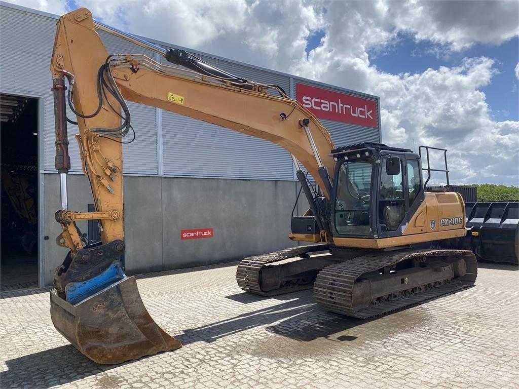 CASE CX210 Rupsgraafmachines