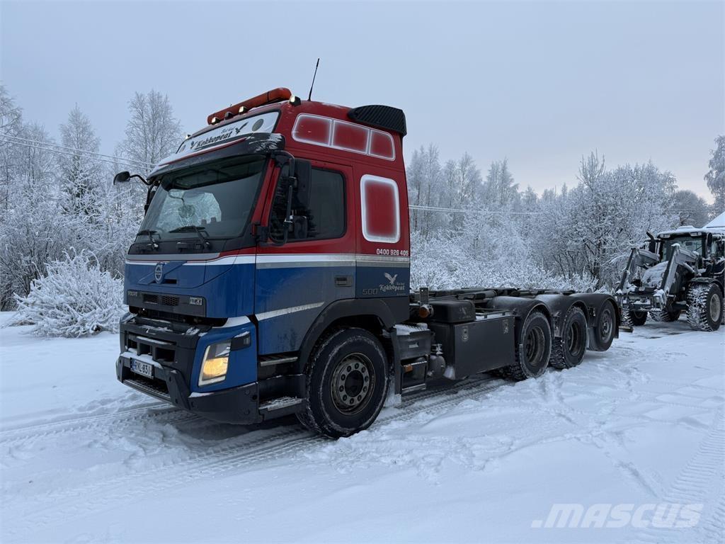 Volvo FMX500 Vrachtwagen met containersysteem