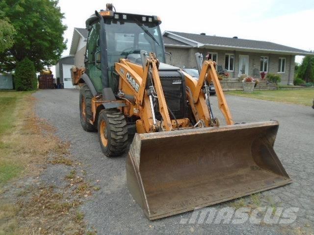 CASE 580 SN Graaf-laadcombinaties