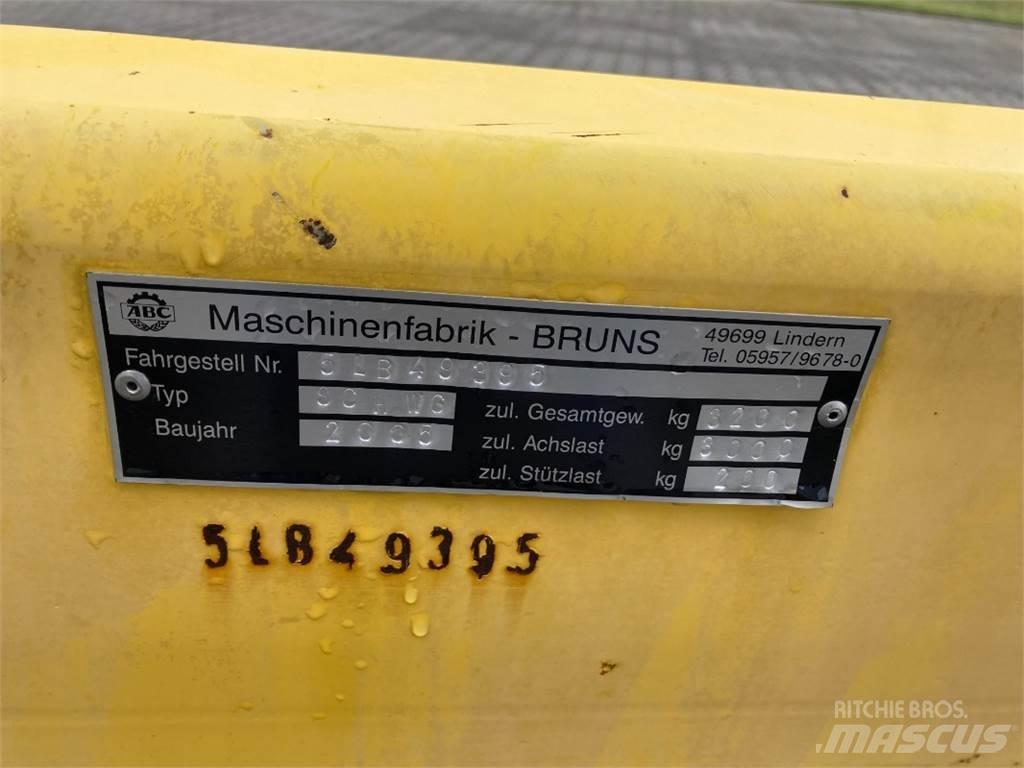 Bruns SW 7600 Accessoires voor maaidorsmachines