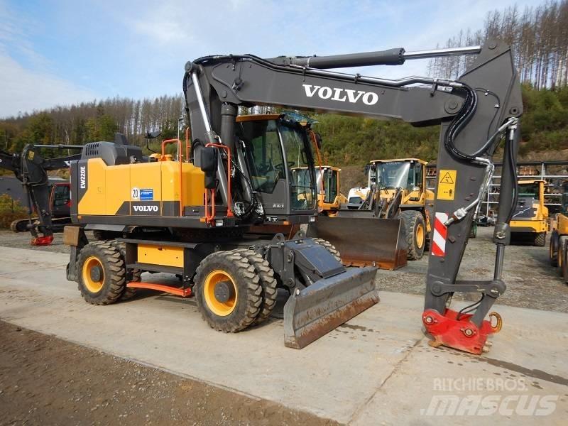 Volvo EW 220 E Wielgraafmachines