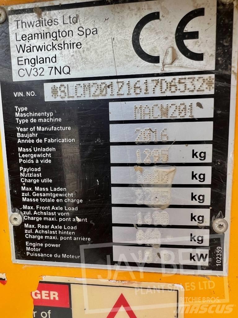Thwaites 1 ton Mini Dumpers