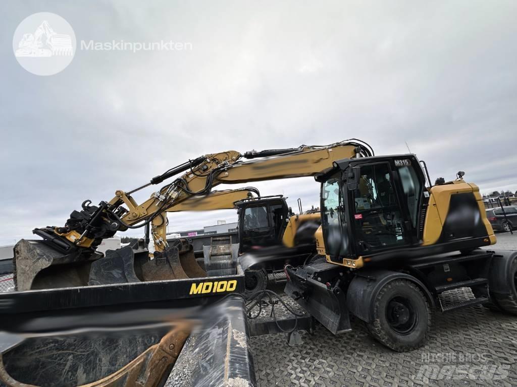 CAT M 315 Wielgraafmachines