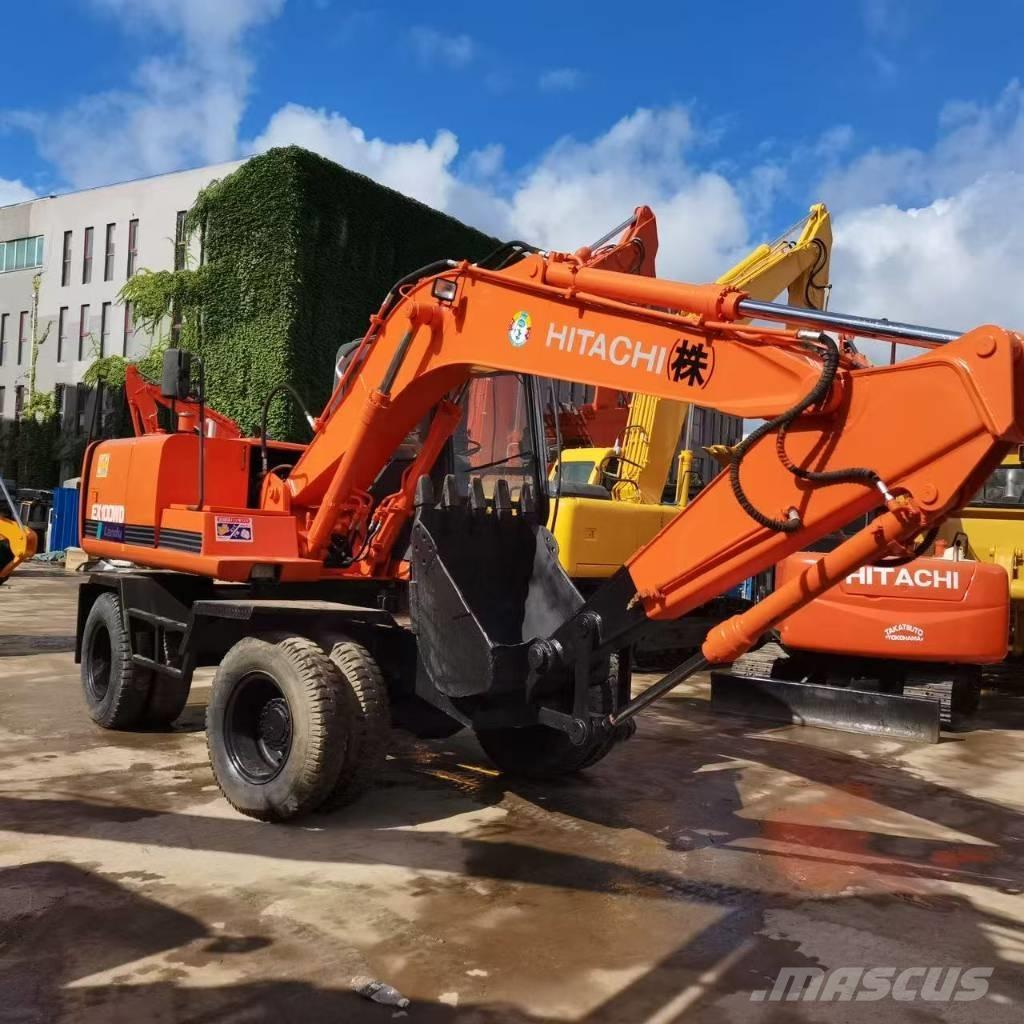 Hitachi EX 100 W D Wielgraafmachines