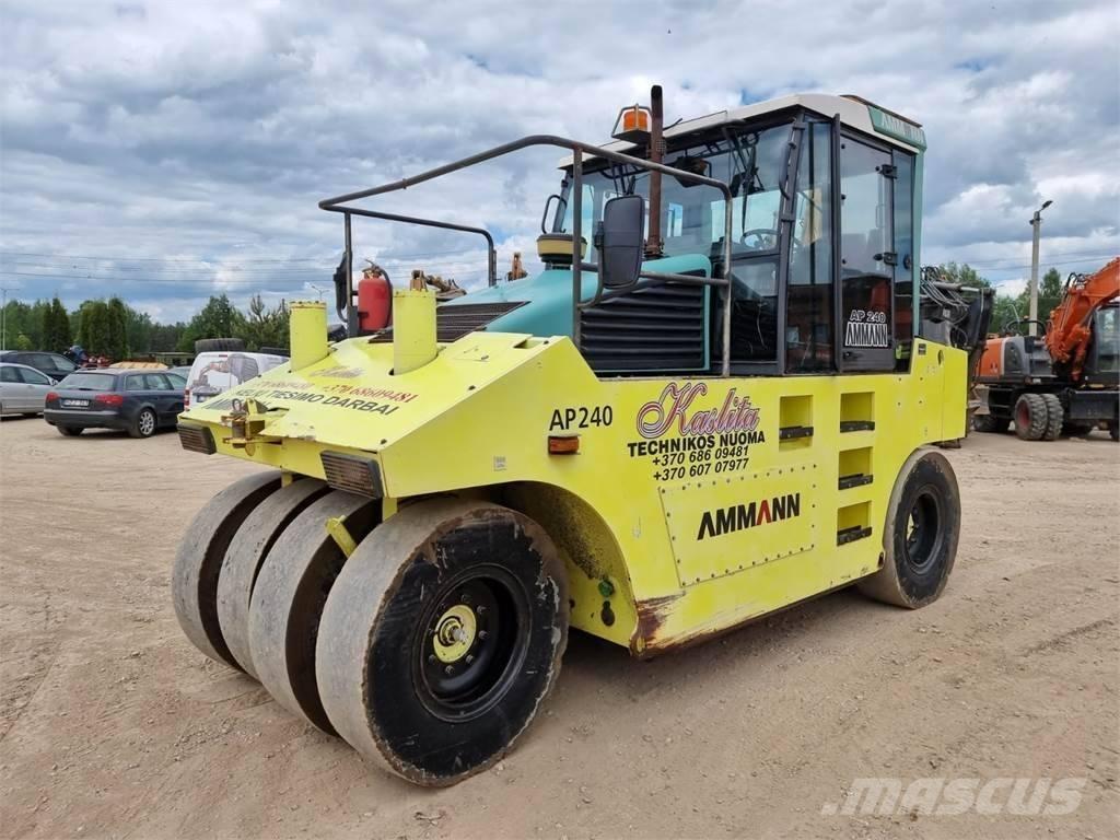 Ammann AP 240 Bandenwalsen