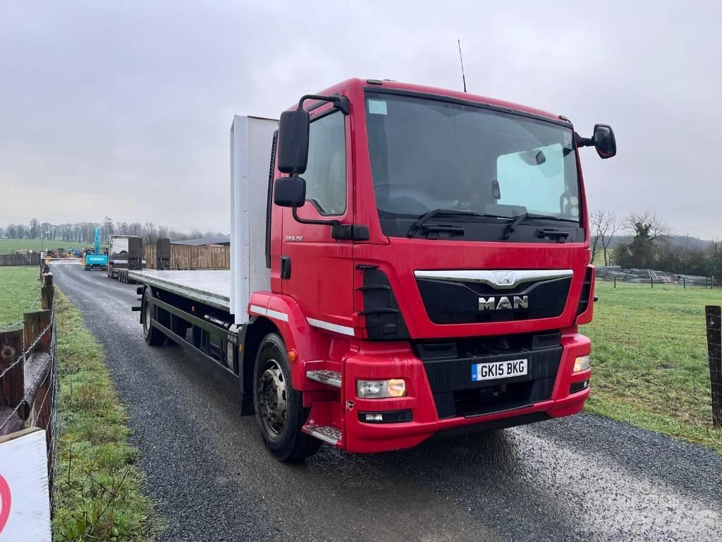 MAN TGM 18.250 Platte bakwagens