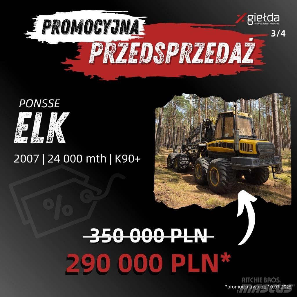 Ponsse Elk Forwarders