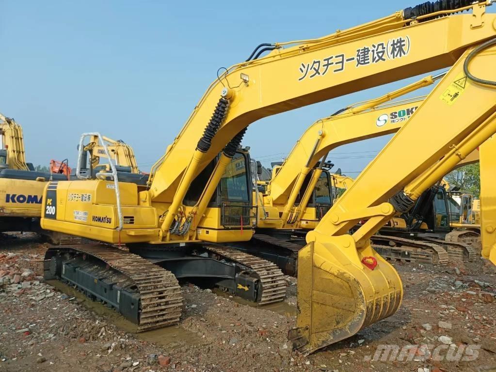 Komatsu PC 200-8 Rupsgraafmachines