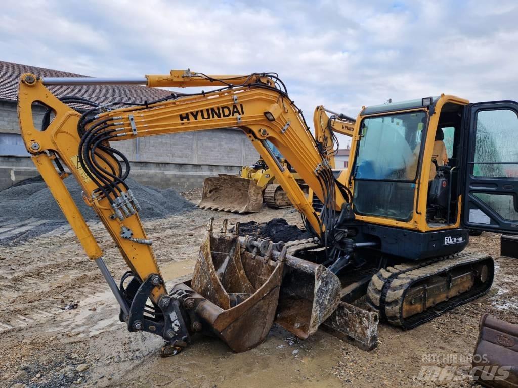 Hyundai R60CR-9A Minigraafmachines < 7t