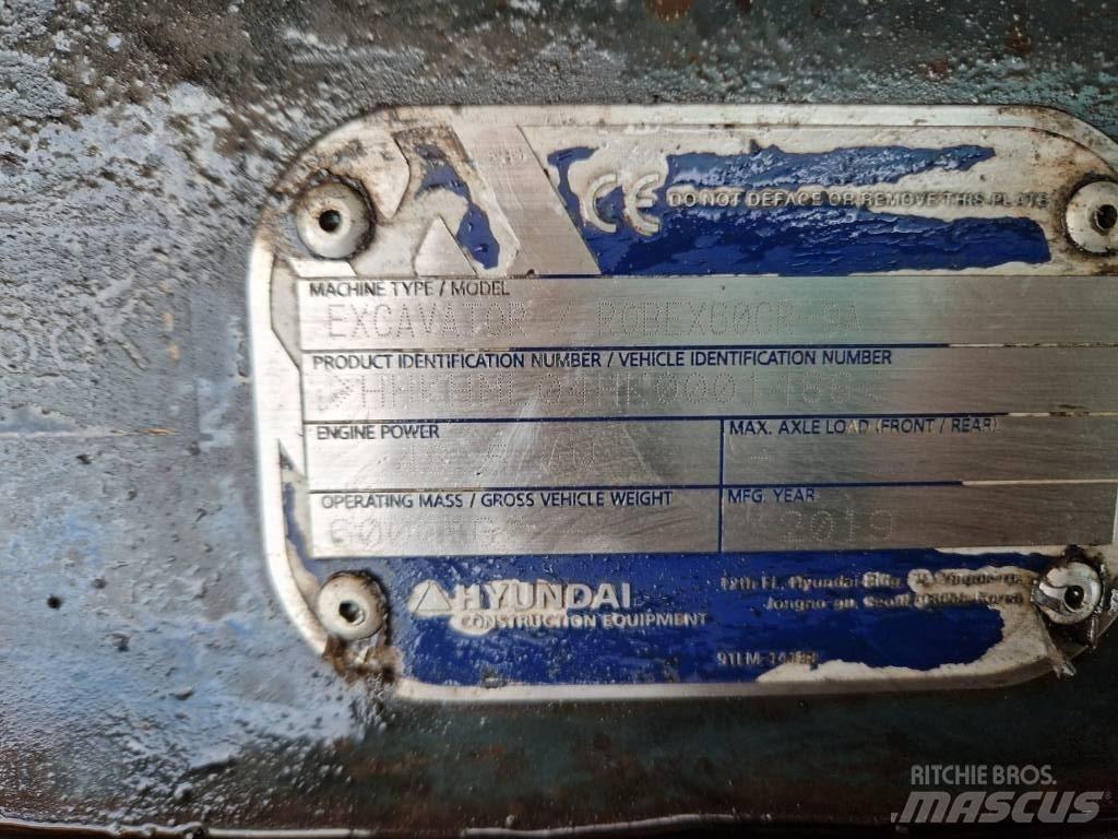 Hyundai R60CR-9A Minigraafmachines < 7t