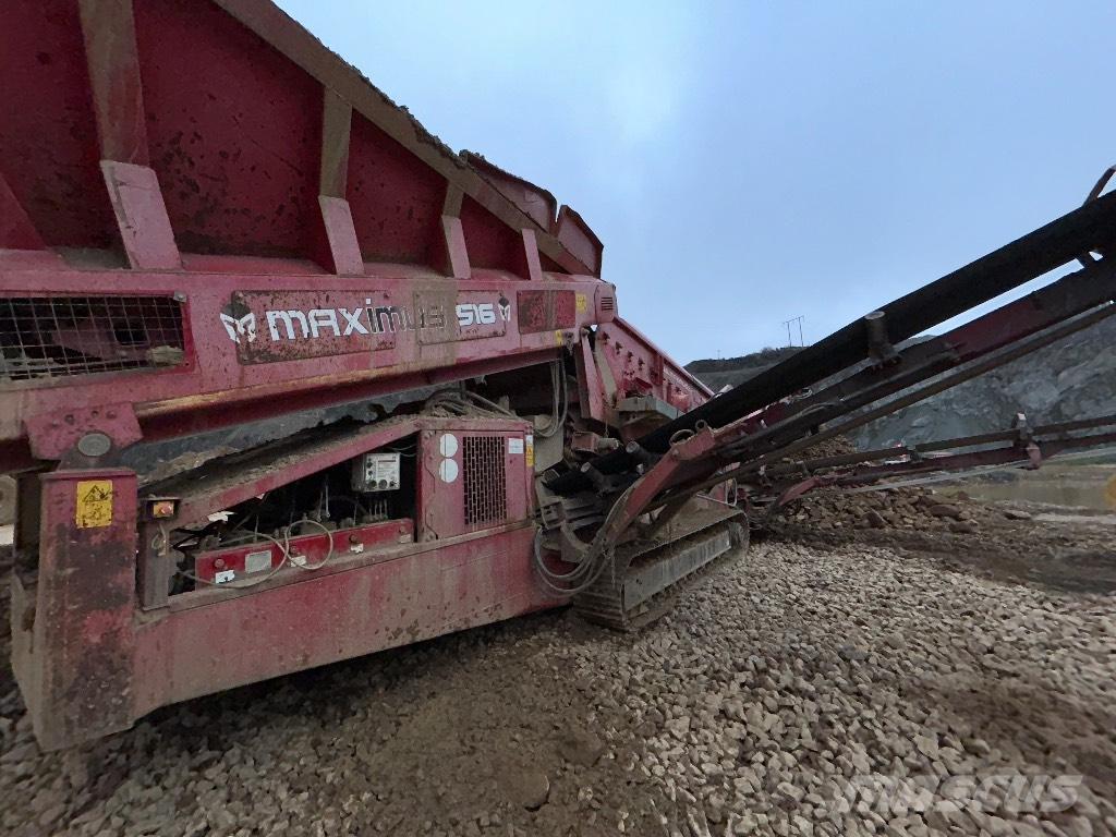 Maximus 516 Mobiele zeefinstallaties