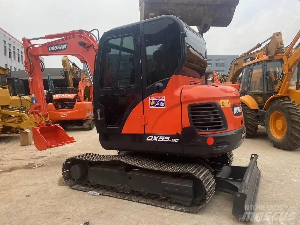 Doosan DX55-9C Rupsgraafmachines