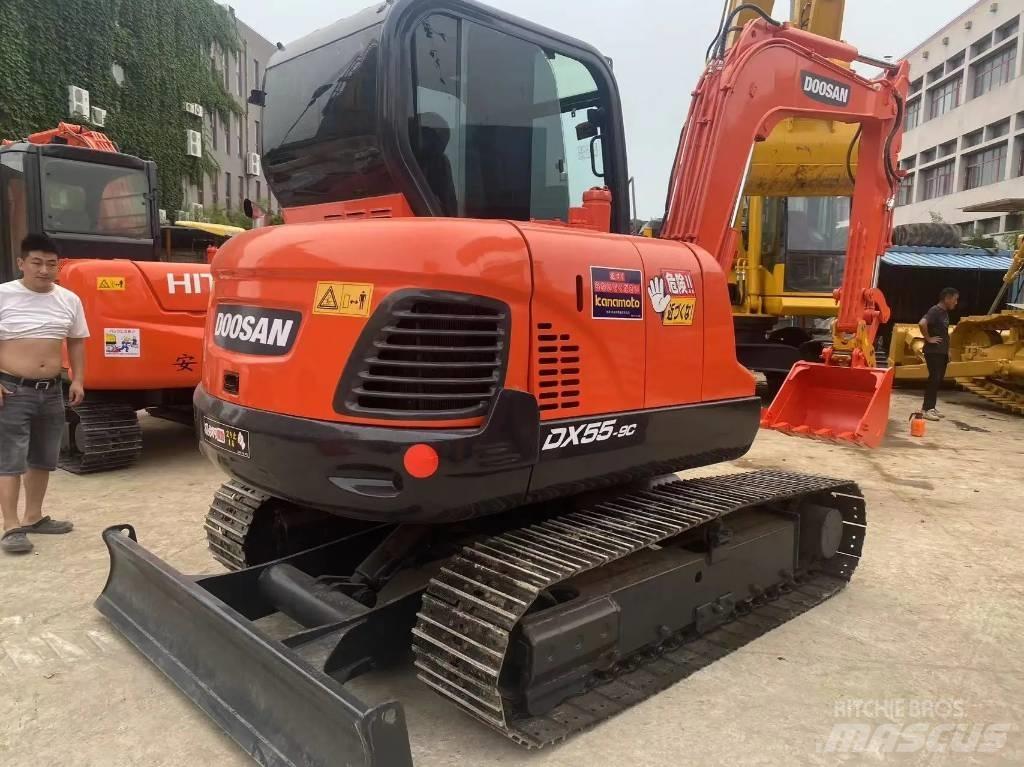Doosan DX55-9C Rupsgraafmachines