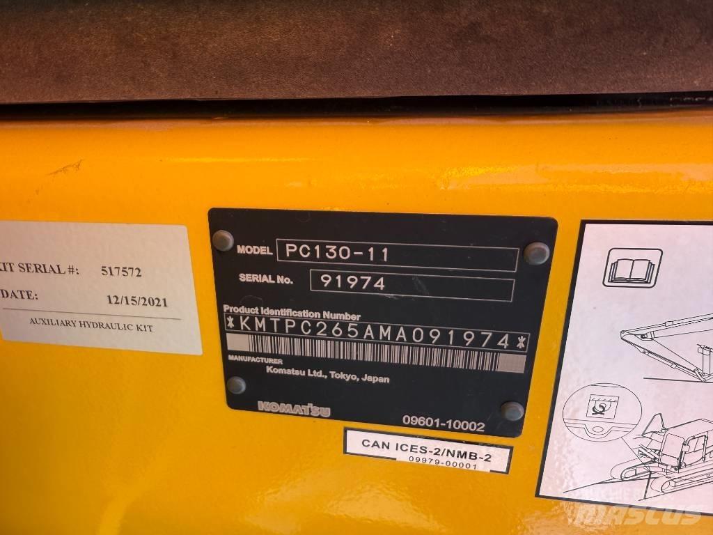 Komatsu PC130-11 Rupsgraafmachines