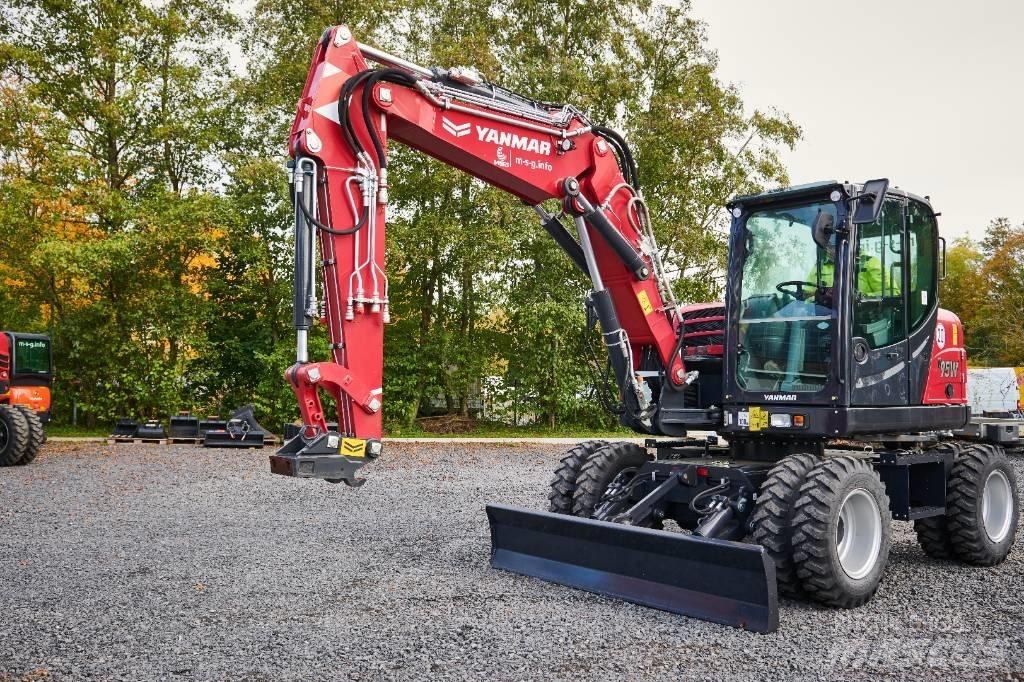 Yanmar B95W Wielgraafmachines