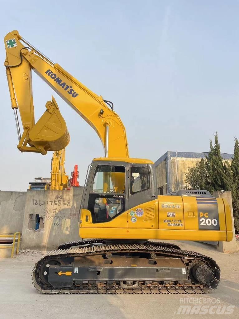 Komatsu PC 200-7 Rupsgraafmachines