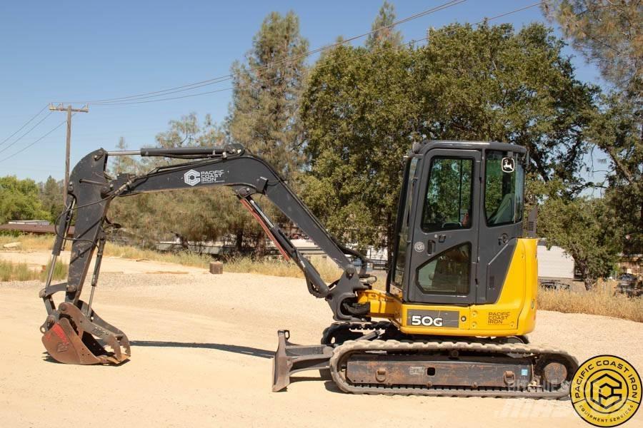 DEERE 50G Minigraafmachines < 7t