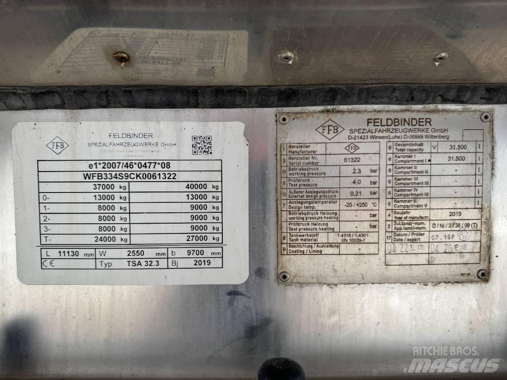 Feldbinder TSA 32,3 Tankwagen