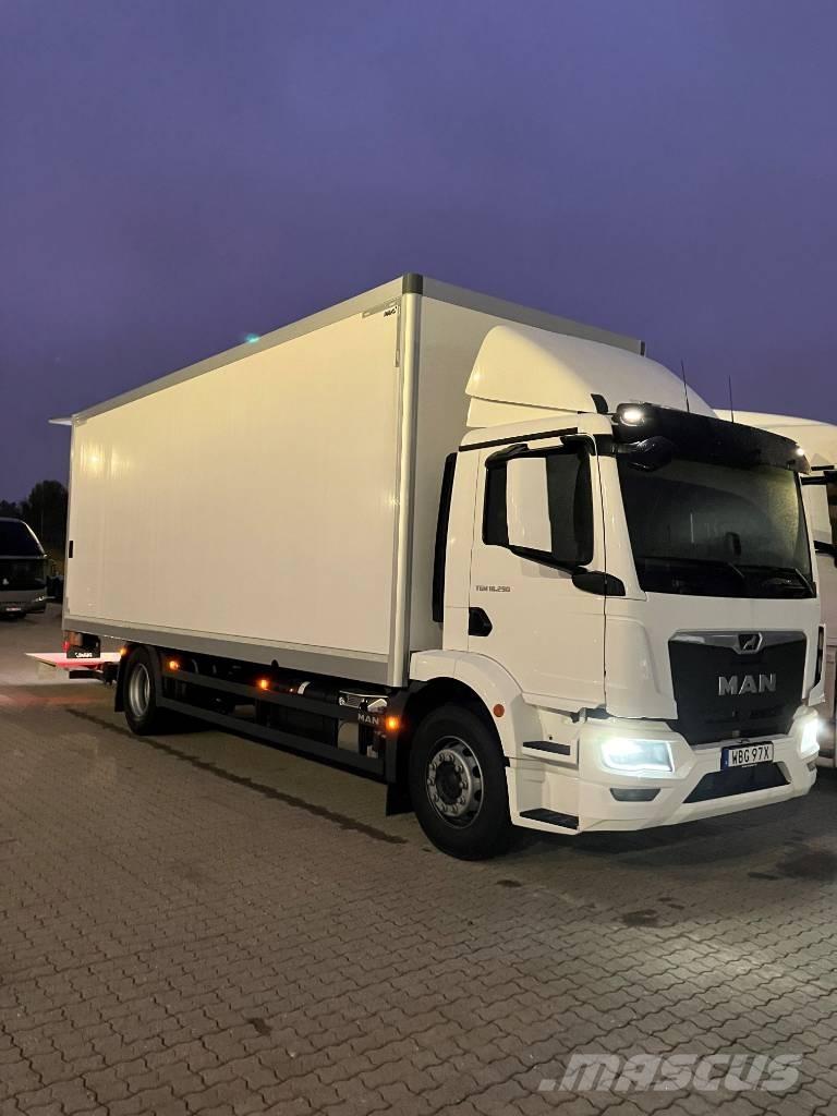 MAN TGM 18.290 4X2 Bakwagens met gesloten opbouw