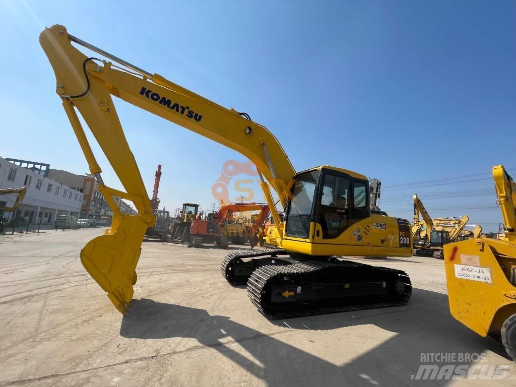 Komatsu PC 200 Rupsgraafmachines