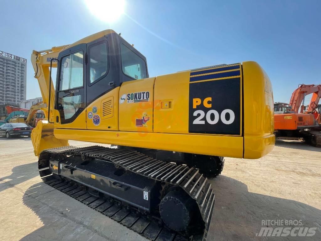 Komatsu PC 200 Rupsgraafmachines