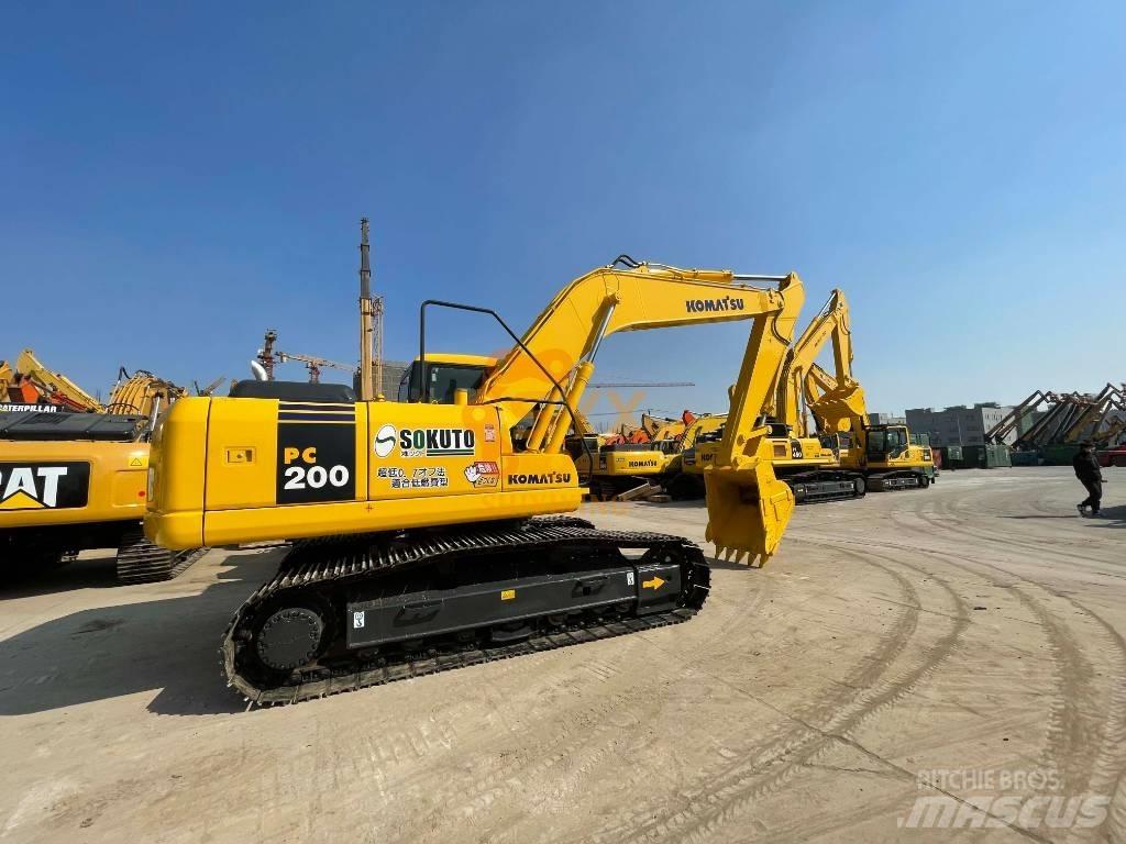 Komatsu PC 200 Rupsgraafmachines