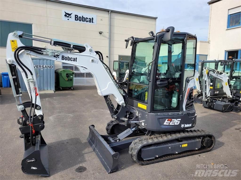 Bobcat E 26 Minigraafmachines < 7t