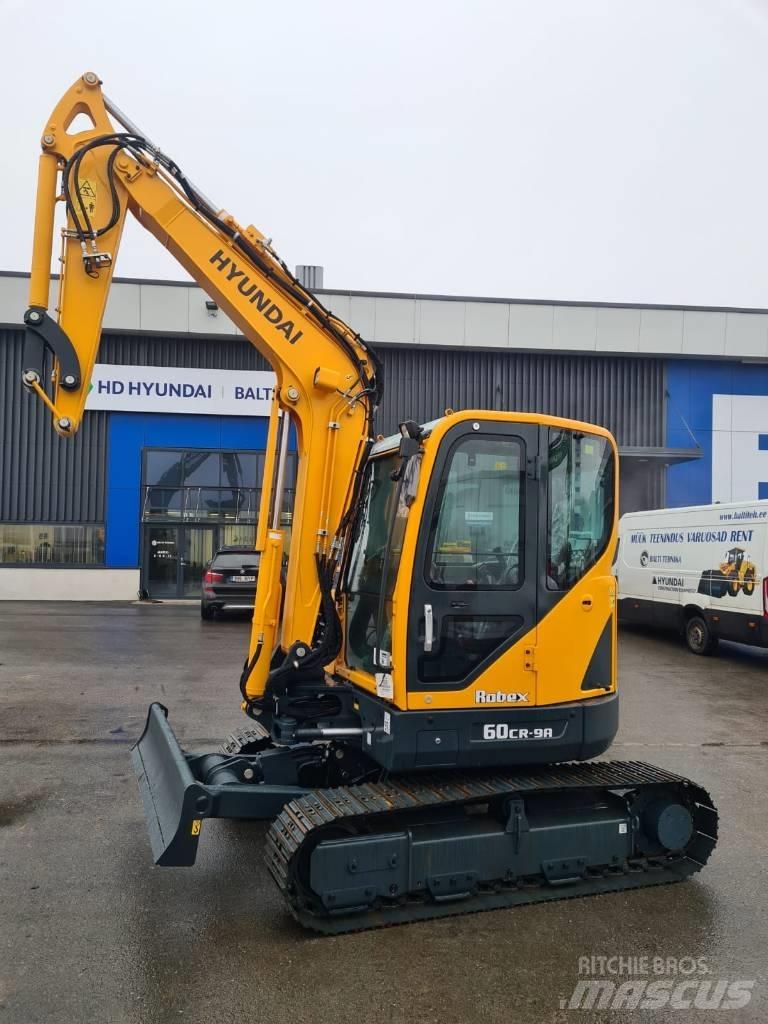 Hyundai R60CR-9A Minigraafmachines < 7t