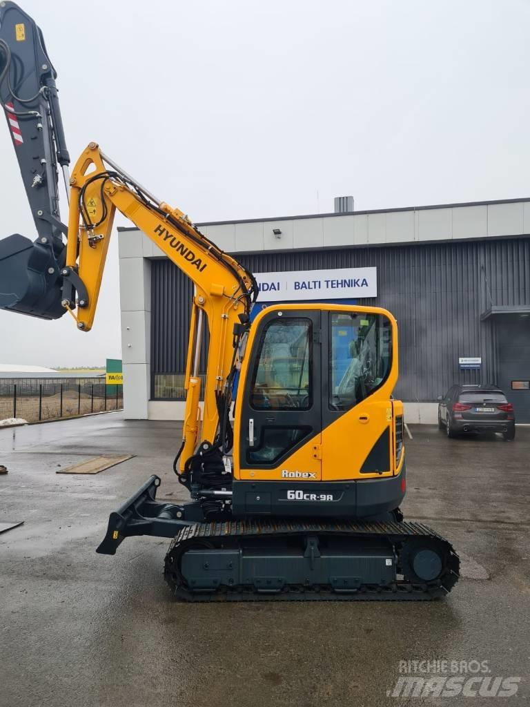 Hyundai R60CR-9A Minigraafmachines < 7t