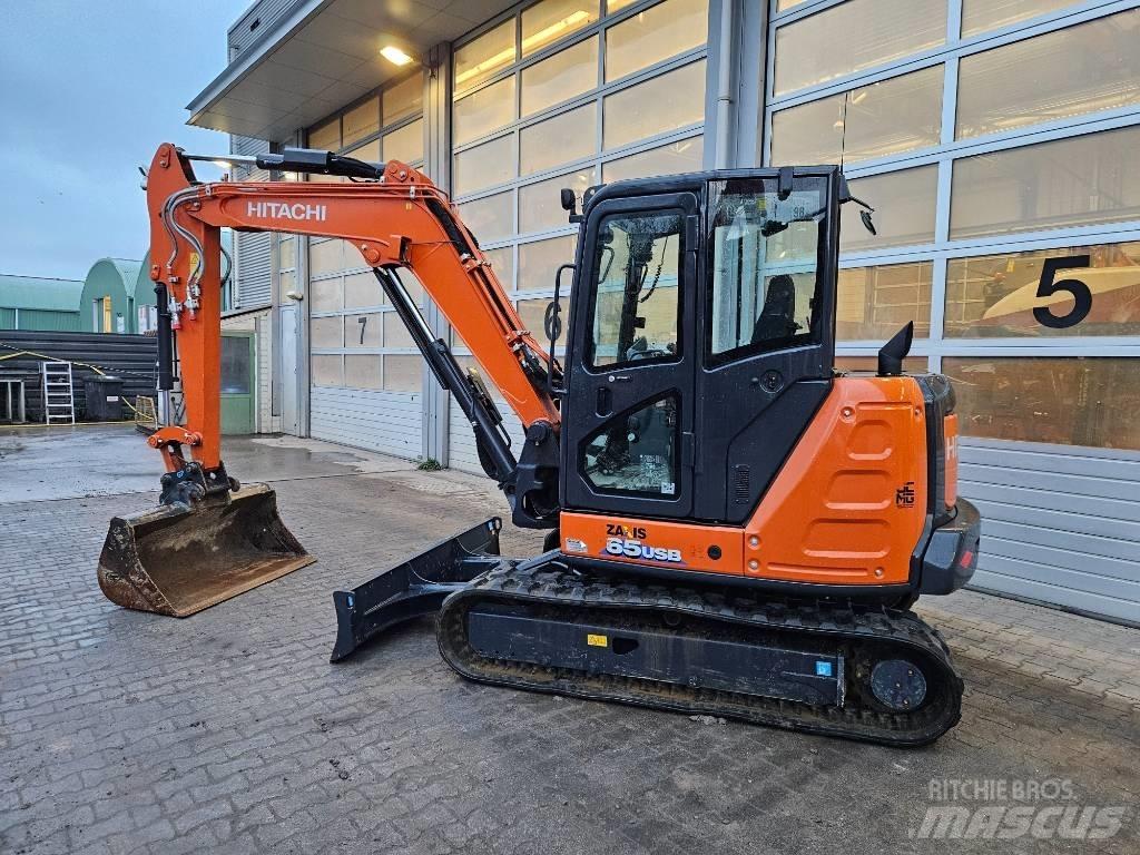Hitachi ZX65USB-6 Minigraafmachines < 7t