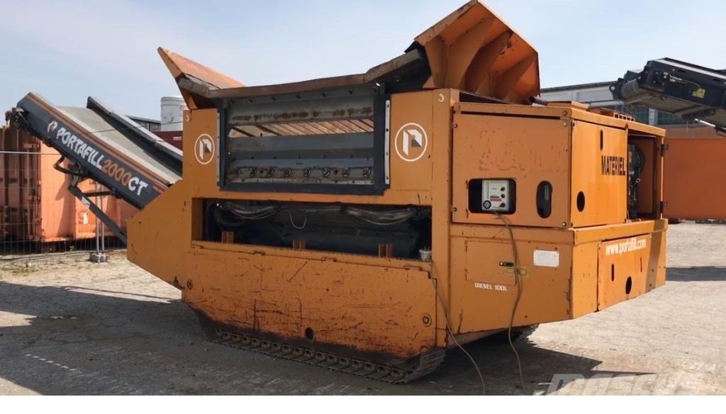 Portafill 2000CT Mobiele zeefinstallaties