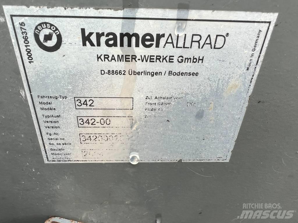 Kramer 380 shovel Wielladers