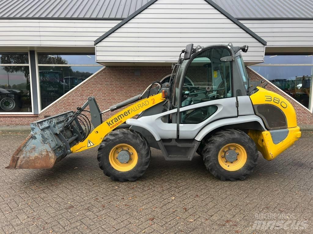 Kramer 380 shovel Wielladers
