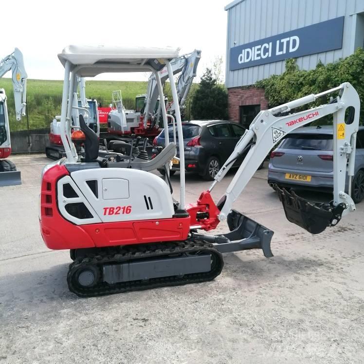 Takeuchi TB216 Minigraafmachines < 7t
