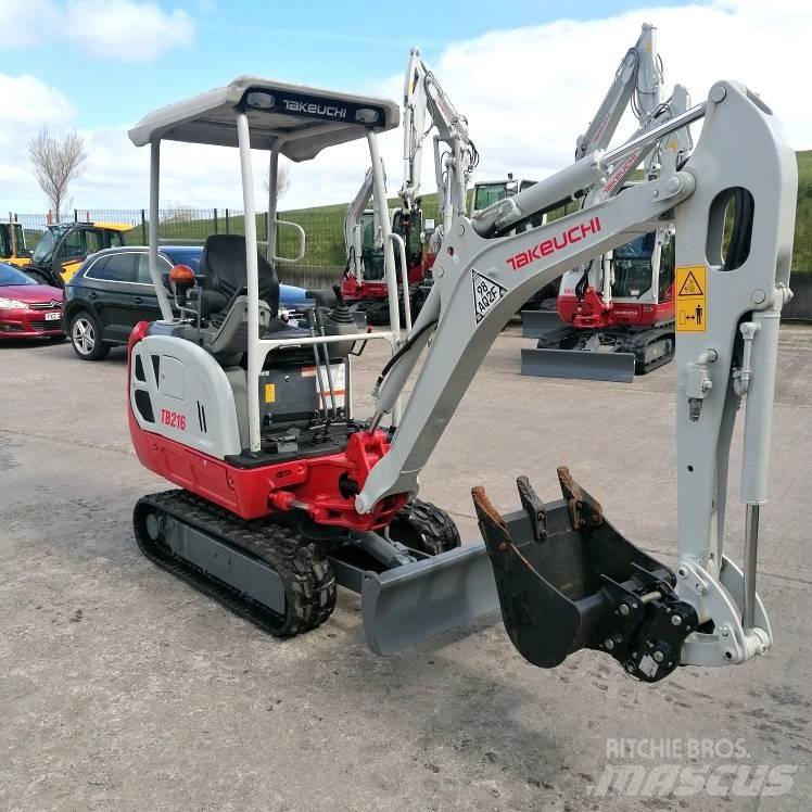 Takeuchi TB216 Minigraafmachines < 7t